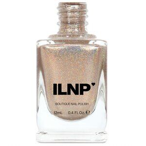 NEW ILNP "Countdown" Gold Holographic Nail Polish Lacquer